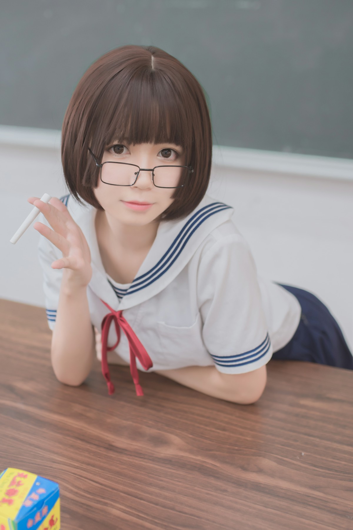 白金Saki写真 – 黑丝 – COSPLAY