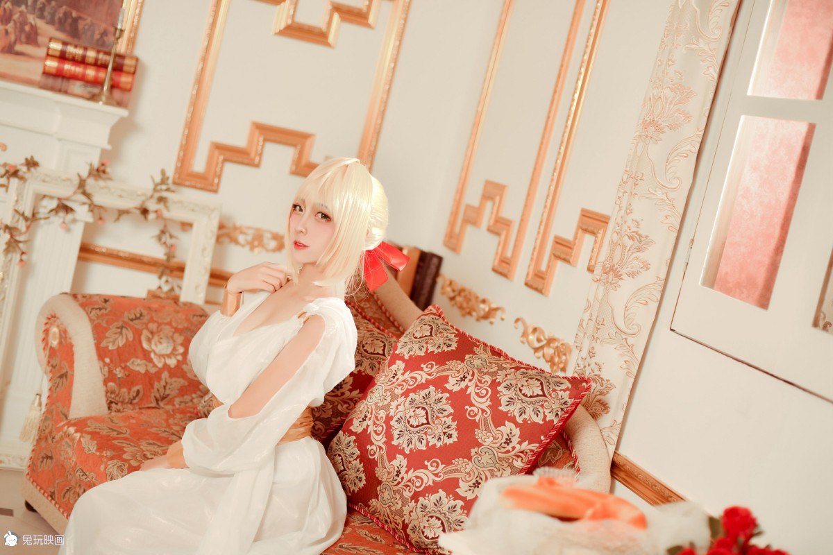 [Cosplay]兔玩映画 – 狂三和贞德_ – COSPLAY