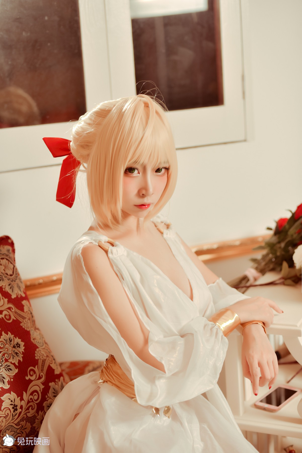 [Cosplay]兔玩映画 – 狂三和贞德_ – COSPLAY