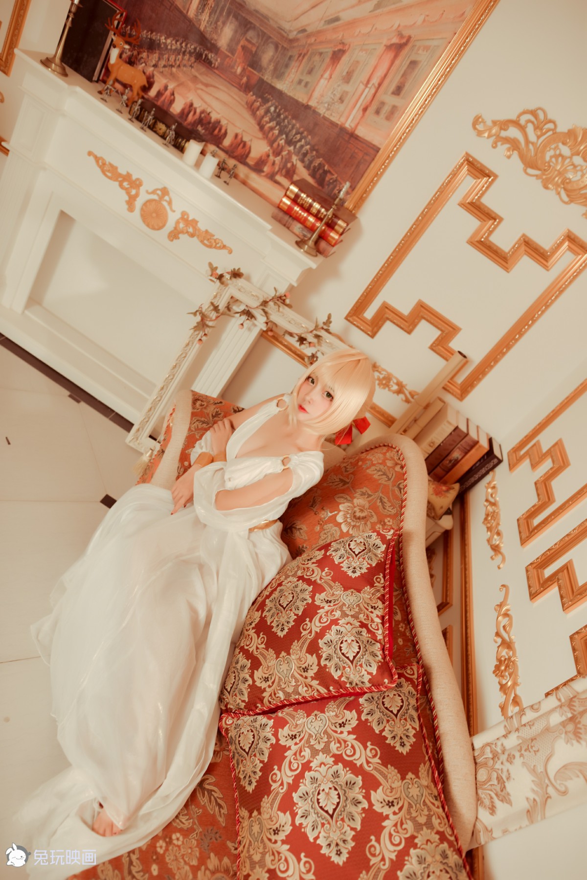 [Cosplay]兔玩映画 – 狂三和贞德_ – COSPLAY