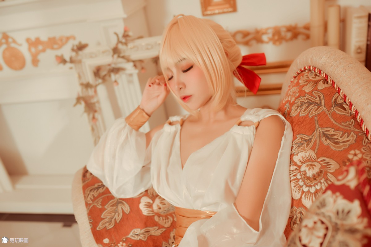 [Cosplay]兔玩映画 – 狂三和贞德_ – COSPLAY