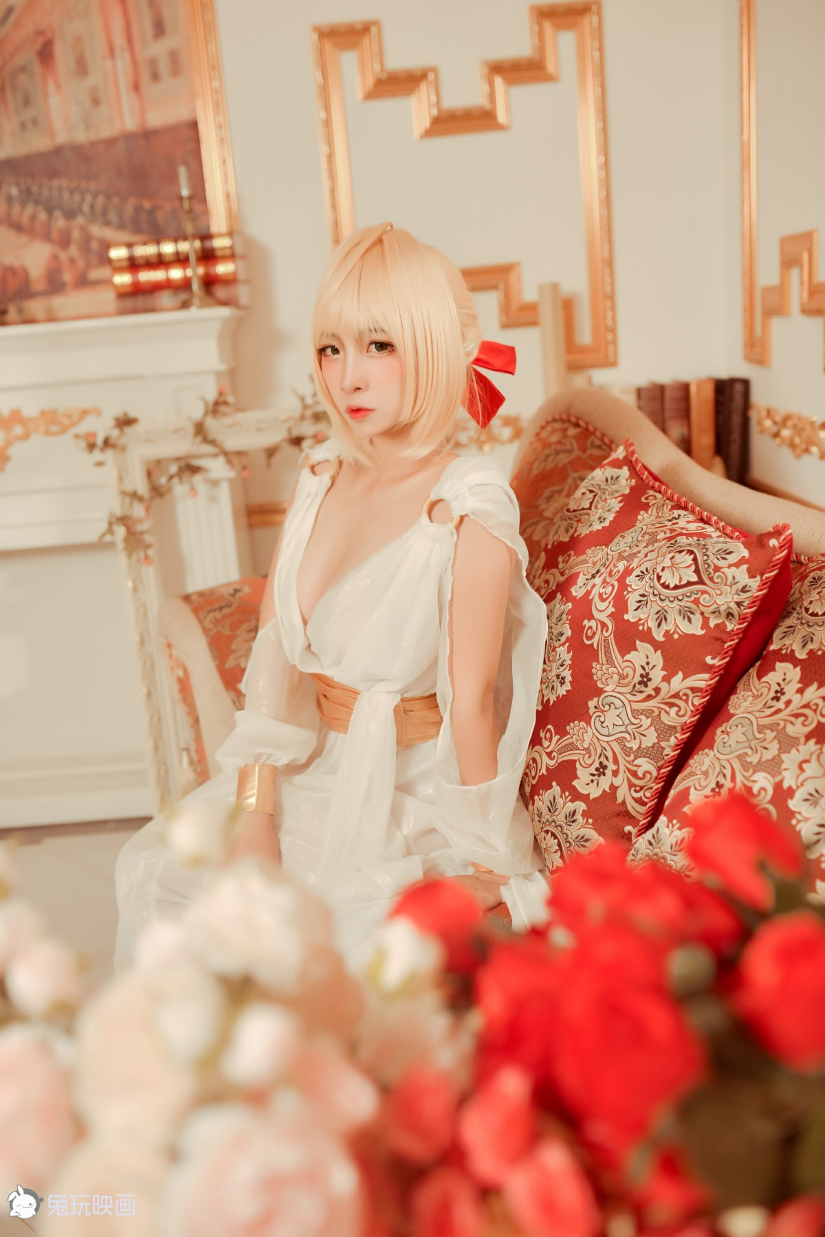 [Cosplay]兔玩映画 – 狂三和贞德_ – COSPLAY