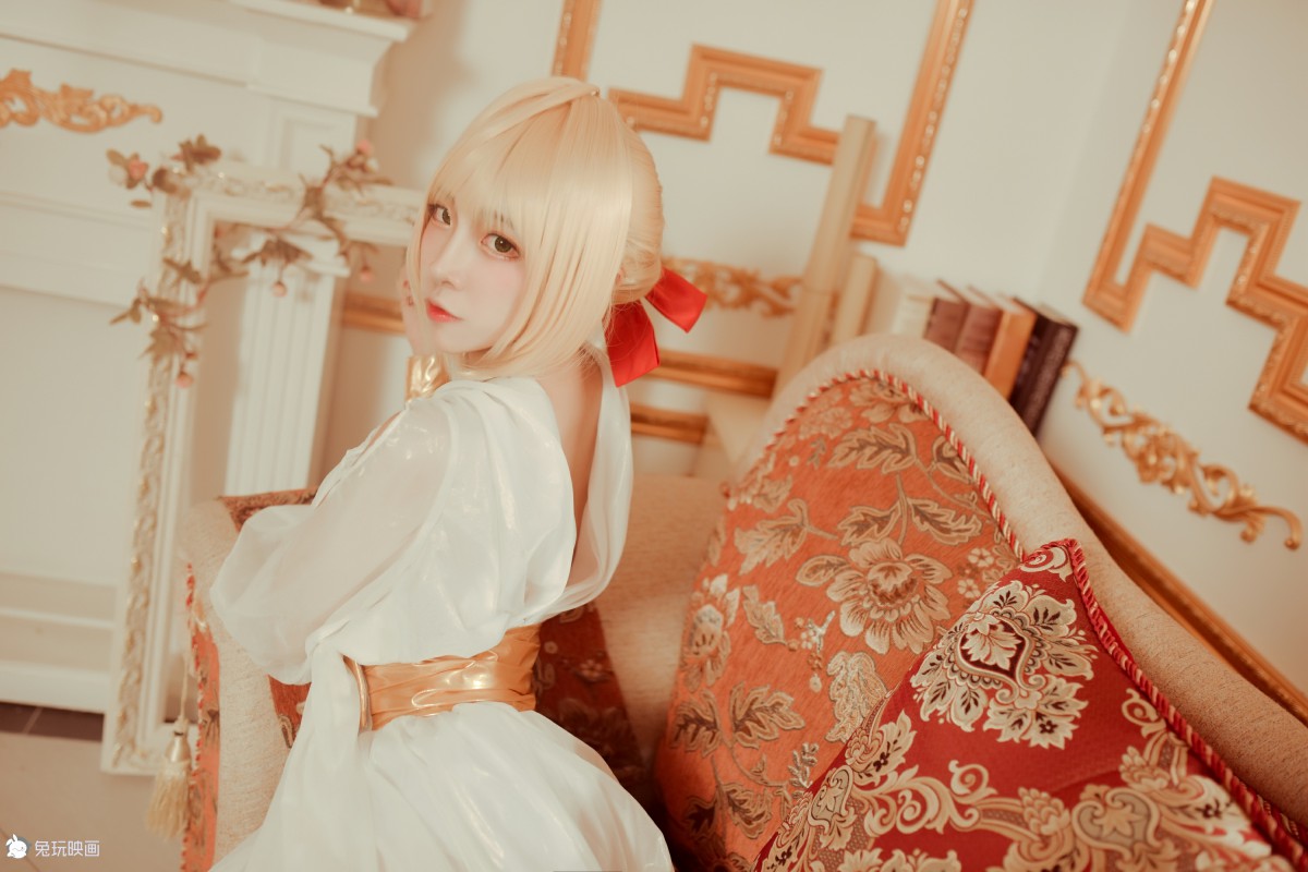 [Cosplay]兔玩映画 – 狂三和贞德_ – COSPLAY