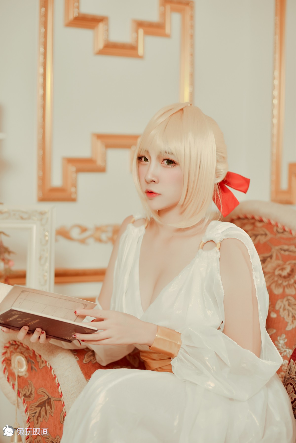 [Cosplay]兔玩映画 – 狂三和贞德_ – COSPLAY