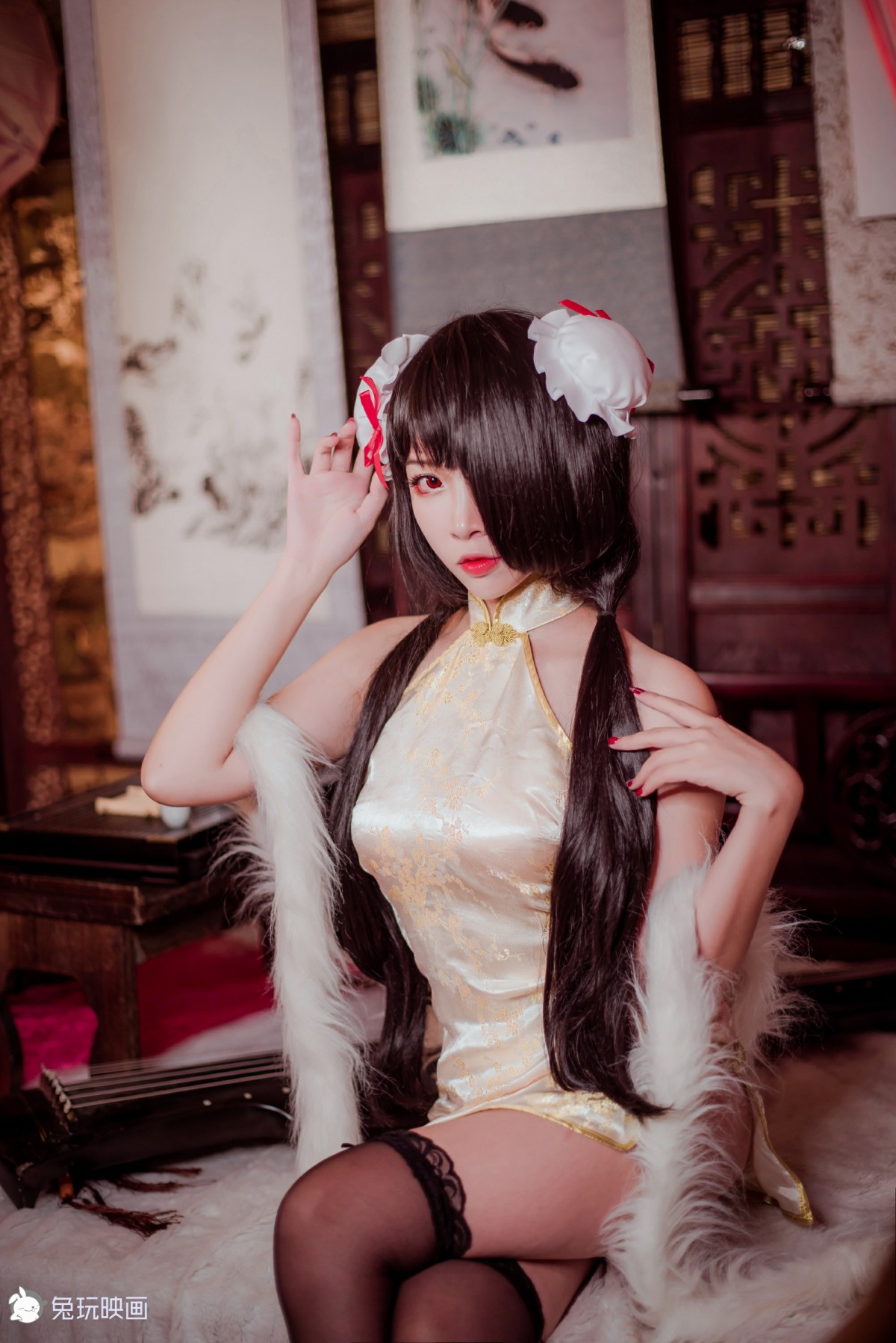 [Cosplay]兔玩映画 – 狂三和贞德_ – COSPLAY