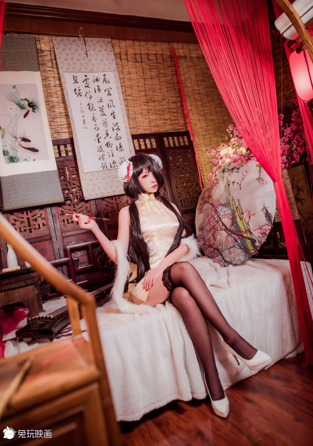 [Cosplay]兔玩映画 – 狂三和贞德_ – COSPLAY