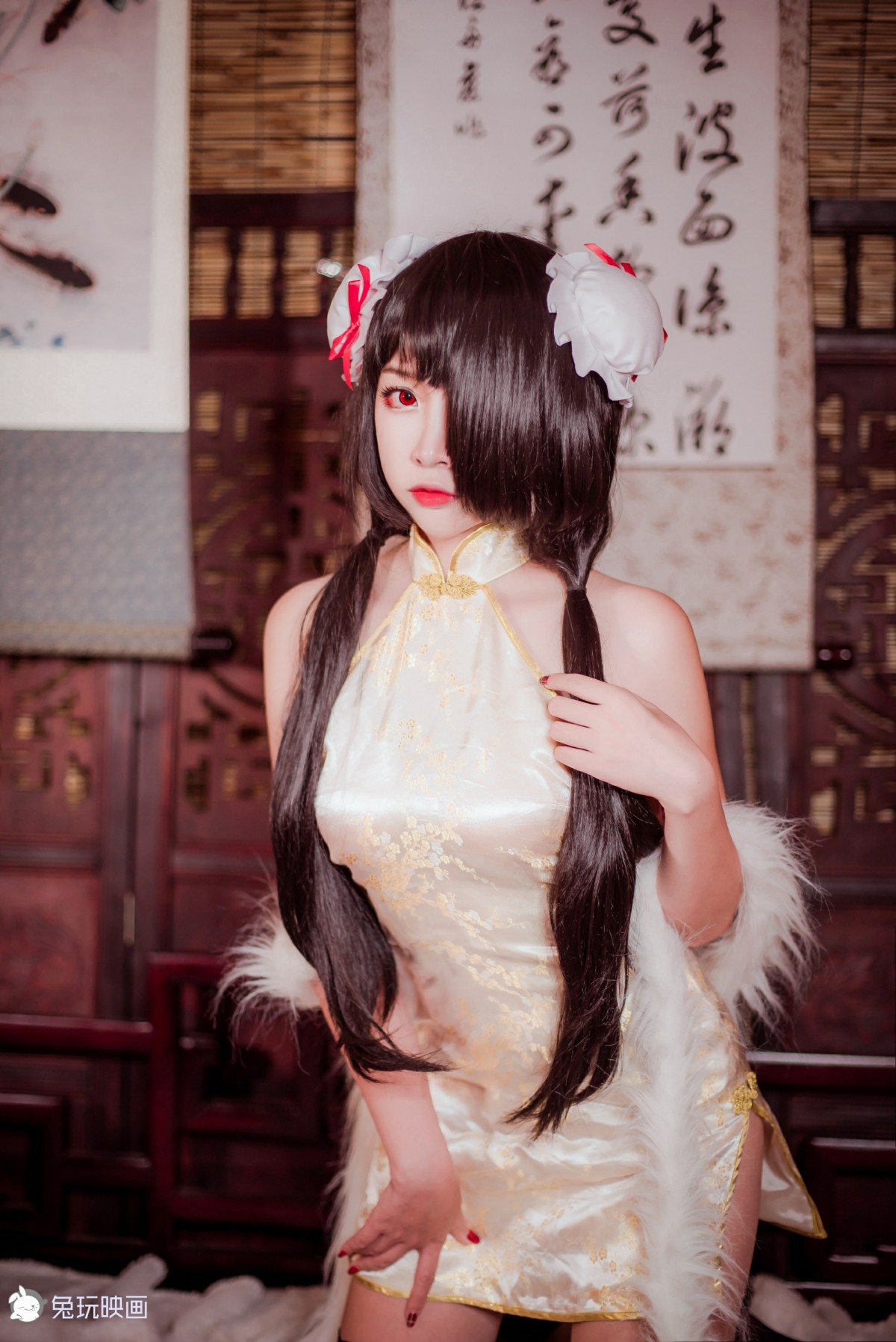 [Cosplay]兔玩映画 – 狂三和贞德_ – COSPLAY