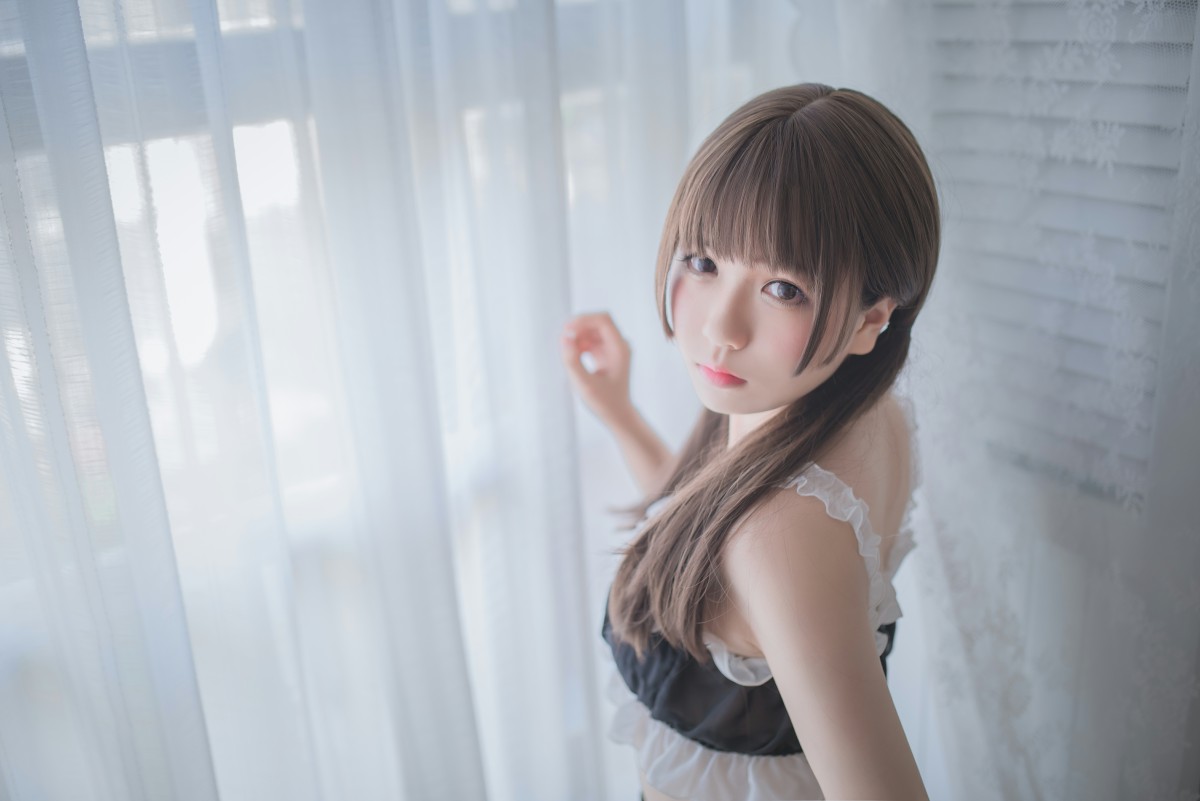 白金Saki写真 – 吊带袜私房 – COSPLAY