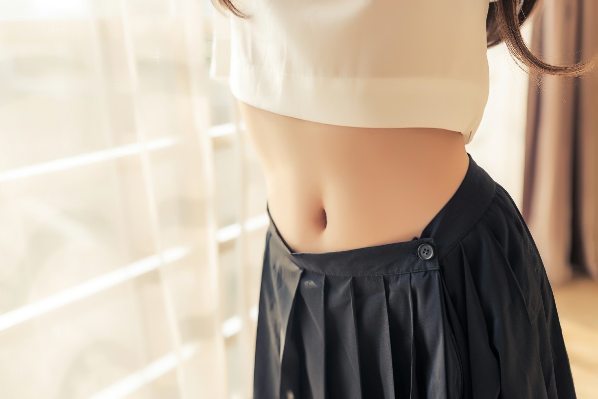 白金Saki写真 – 半透明水手服 – COSPLAY