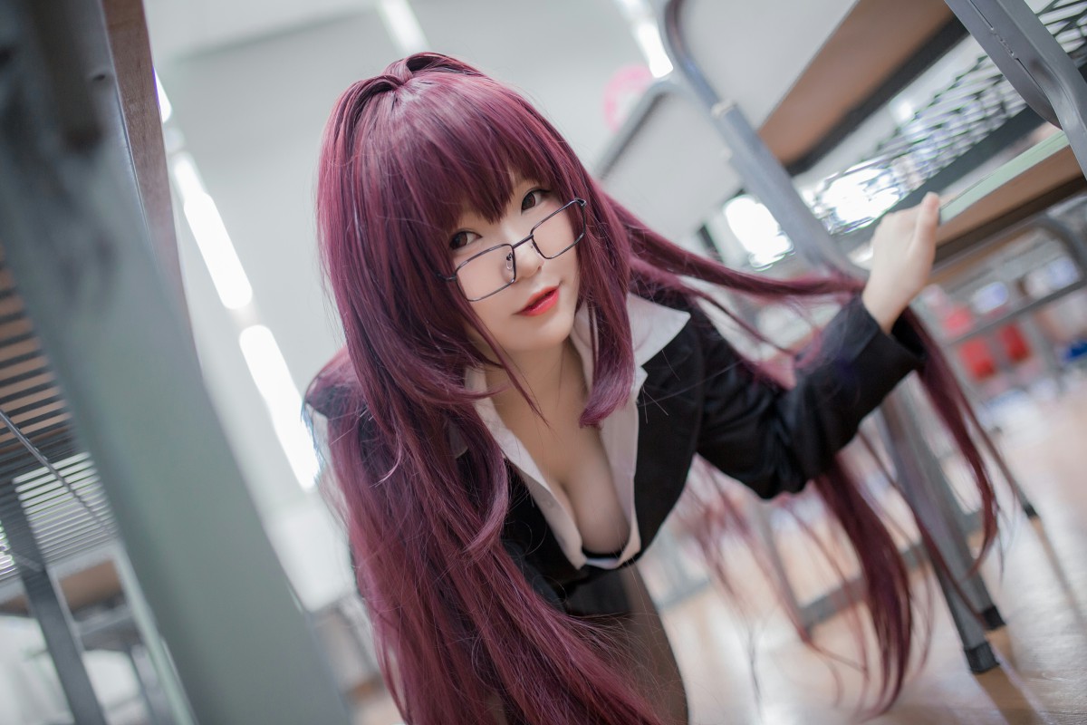 性感人气COSER Yoko宅夏Cos – 斯卡哈教师 – COSPLAY