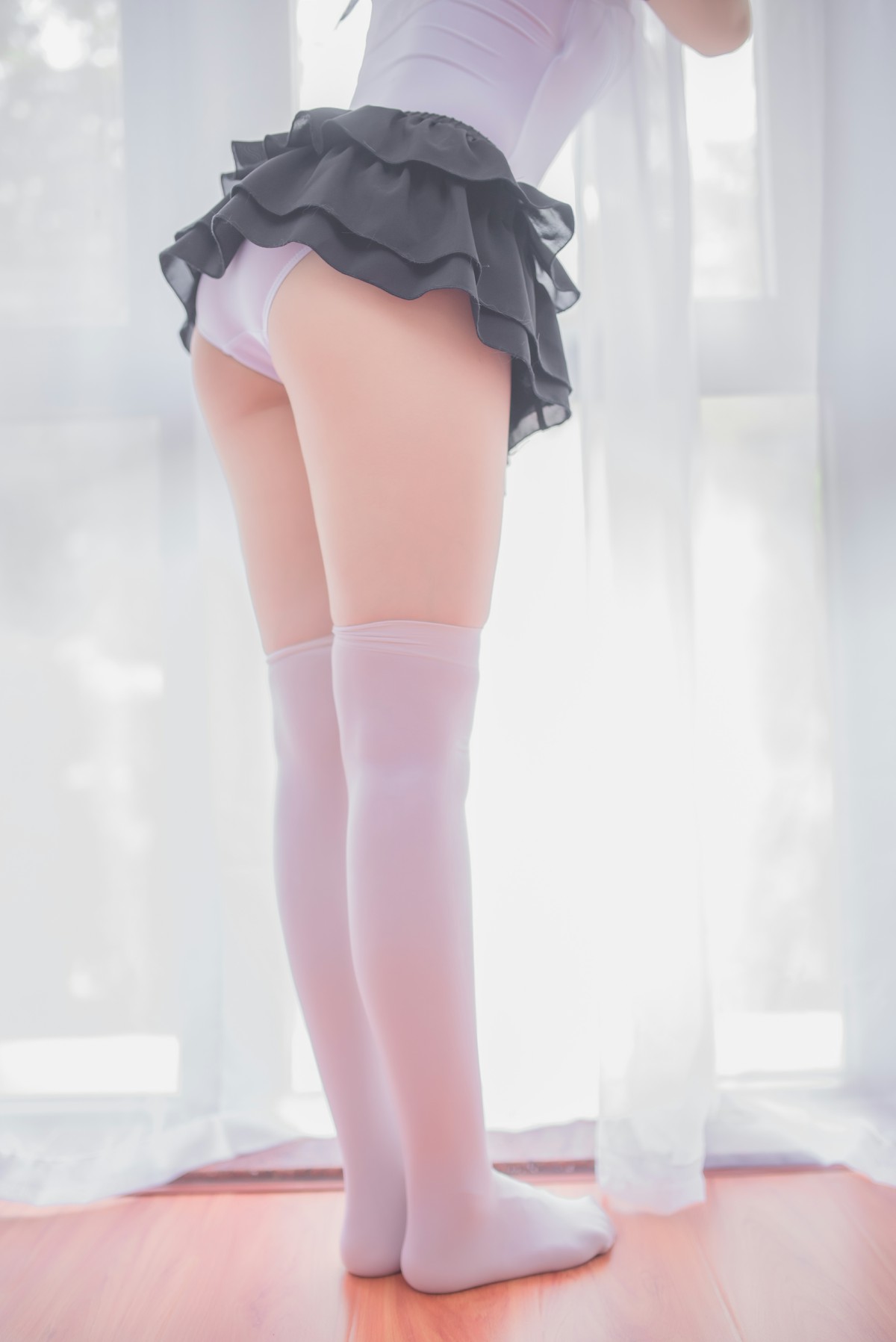 白金Saki写真 – 学生服 – COSPLAY