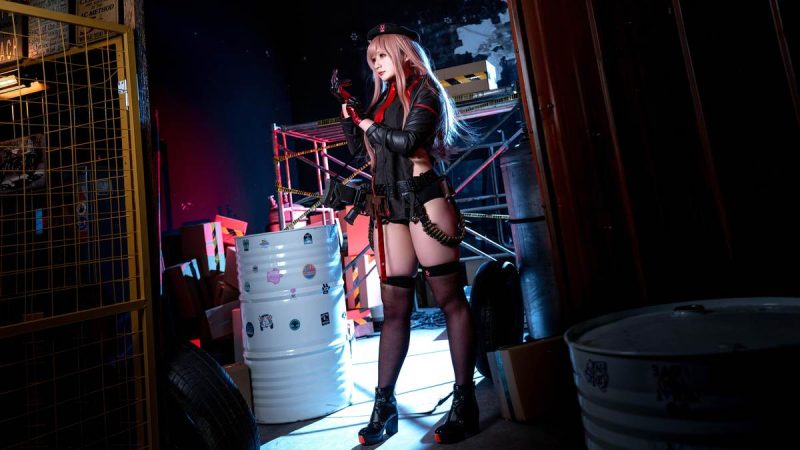 Zaya秋 – NIKKE胜利女神 拉毗：贝雷帽黑丝战术装美腿 25P-御萝部落