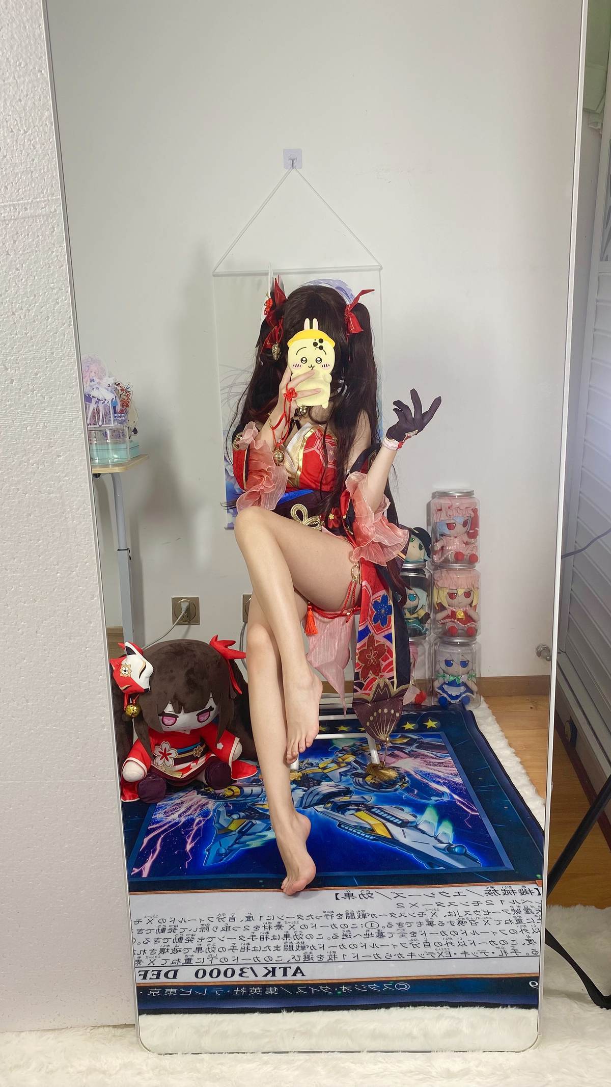 白栎Shirly – 崩坏星穹铁道 花火：黑白丝袜美腿足控还原 53P3V