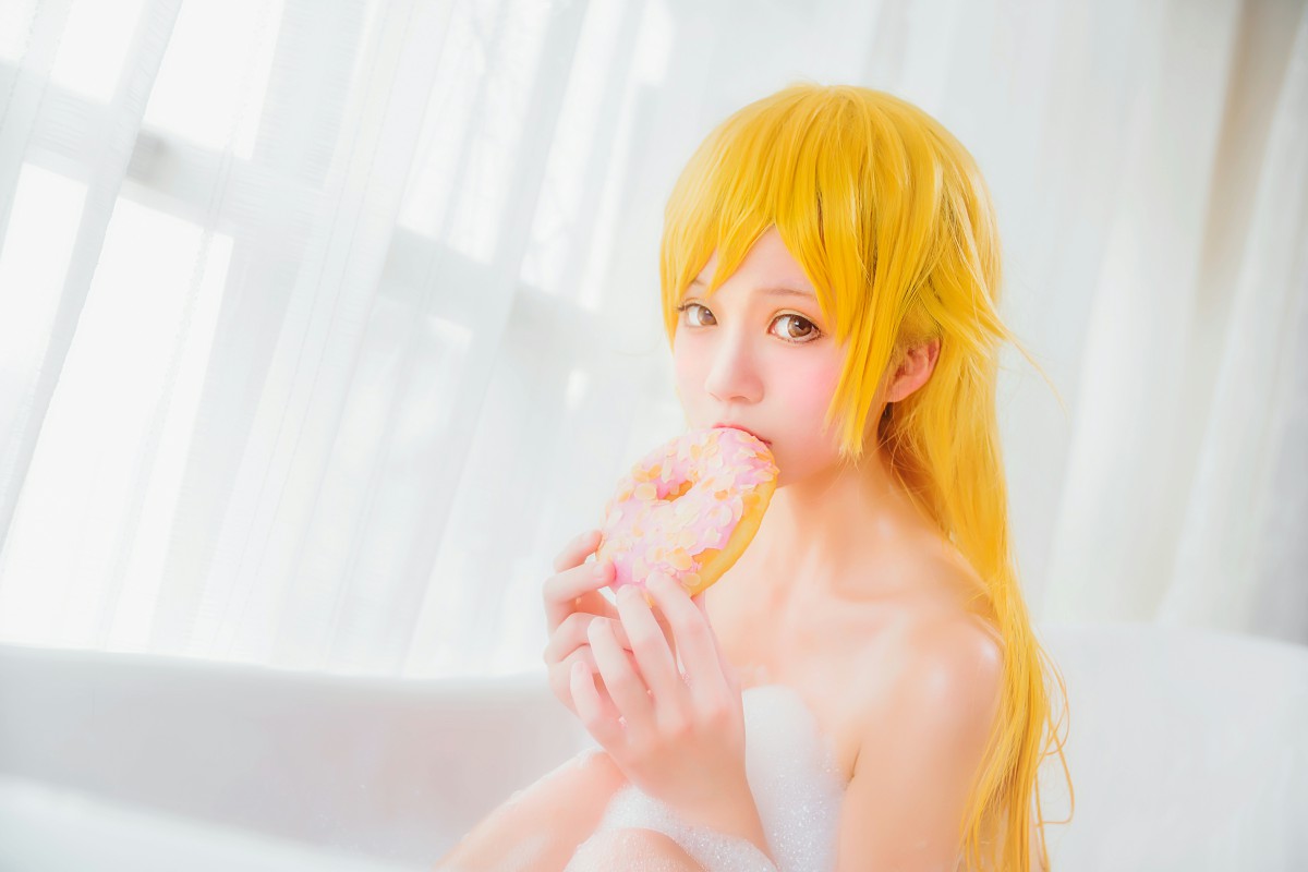 萝莉风COS 桜桃喵 – 小忍浴缸 – COSPLAY