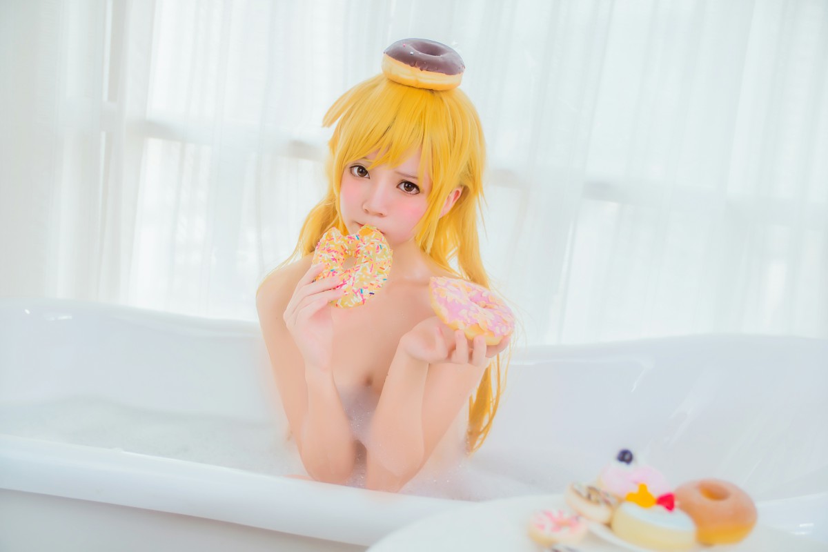 萝莉风COS 桜桃喵 – 小忍浴缸 – COSPLAY