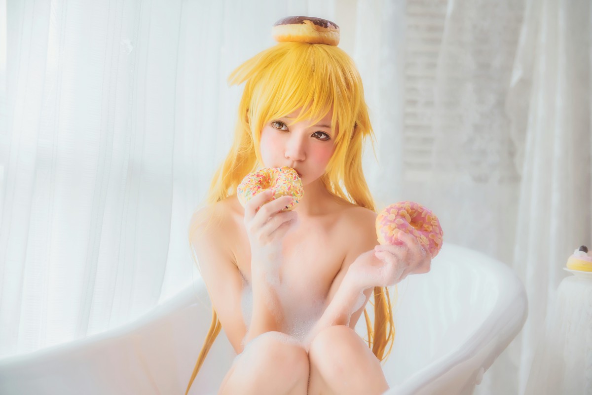 萝莉风COS 桜桃喵 – 小忍浴缸 – COSPLAY