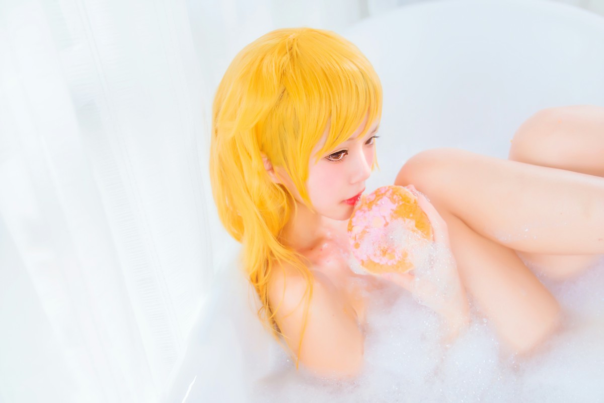 萝莉风COS 桜桃喵 – 小忍浴缸 – COSPLAY