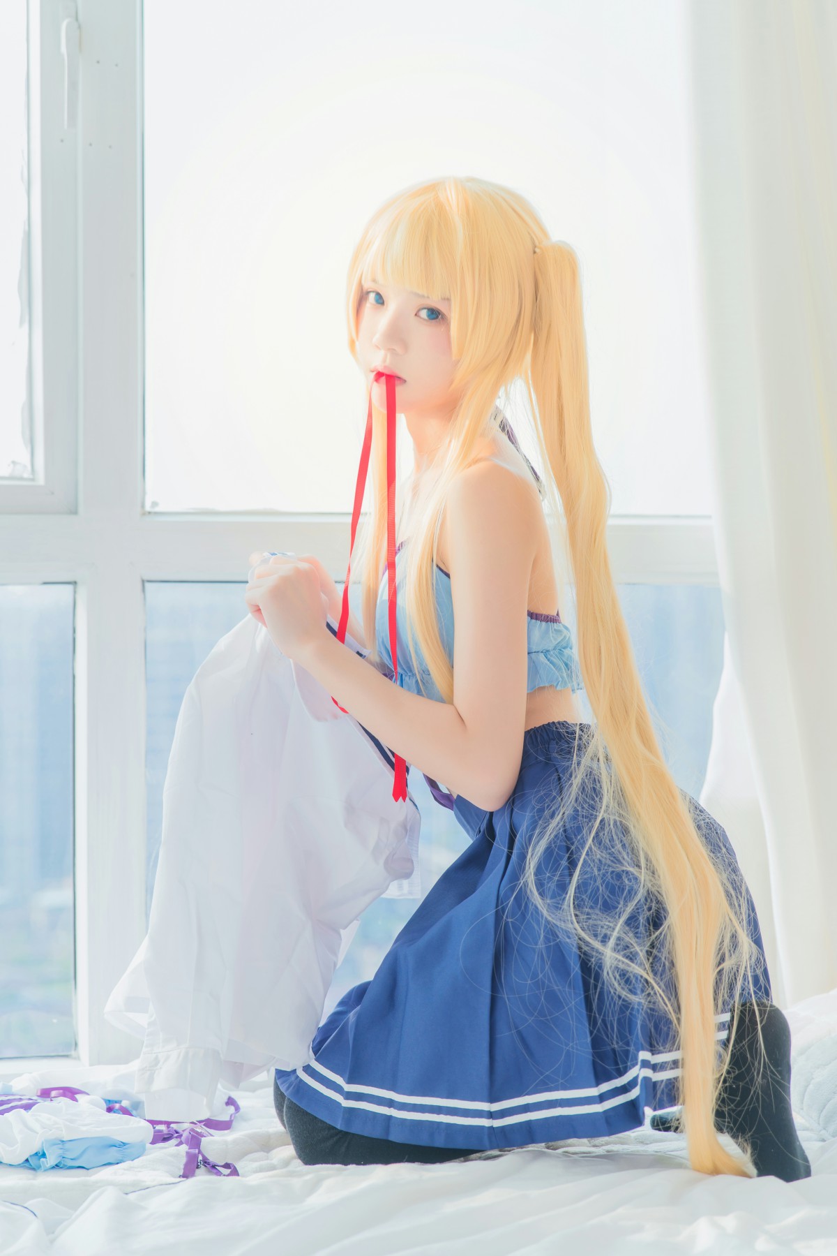 萝莉风COS 桜桃喵 – 英梨梨COS 02 – COSPLAY