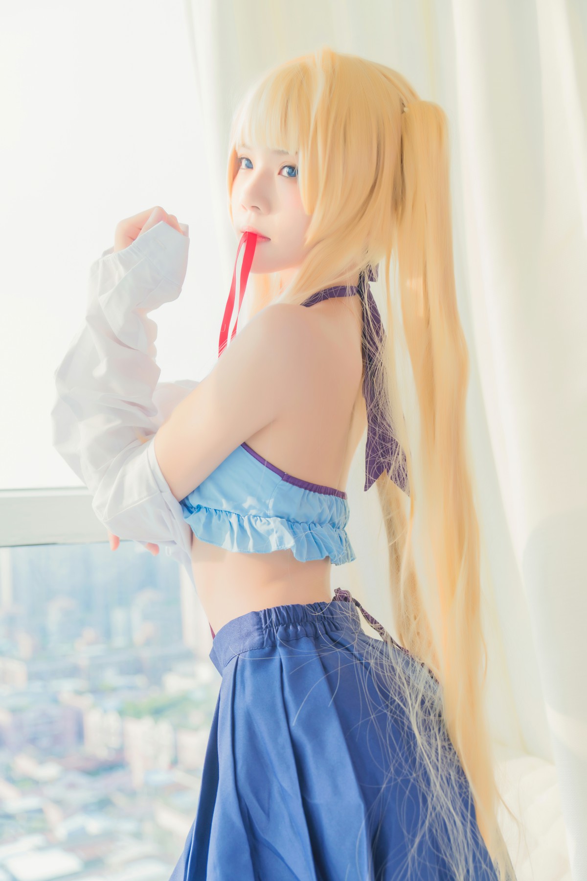 萝莉风COS 桜桃喵 – 英梨梨COS 02 – COSPLAY