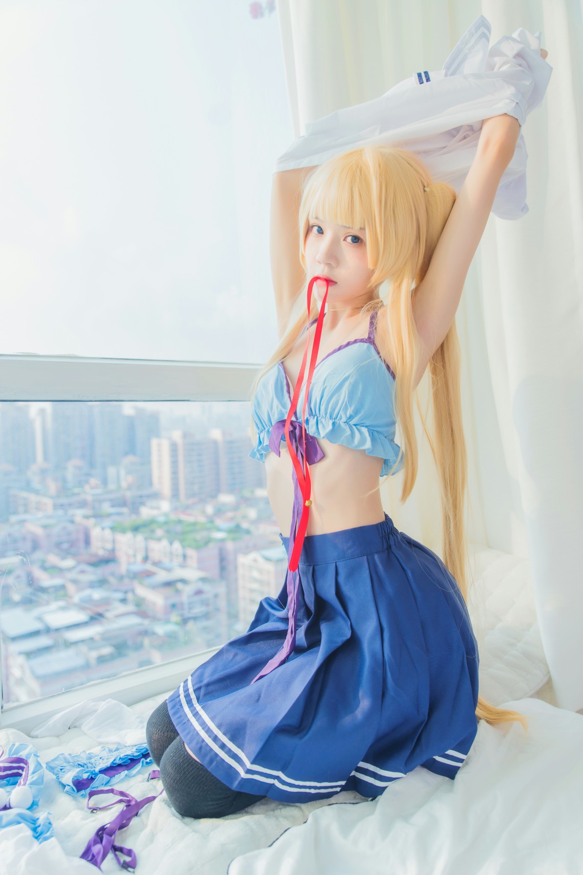 萝莉风COS 桜桃喵 – 英梨梨COS 02 – COSPLAY