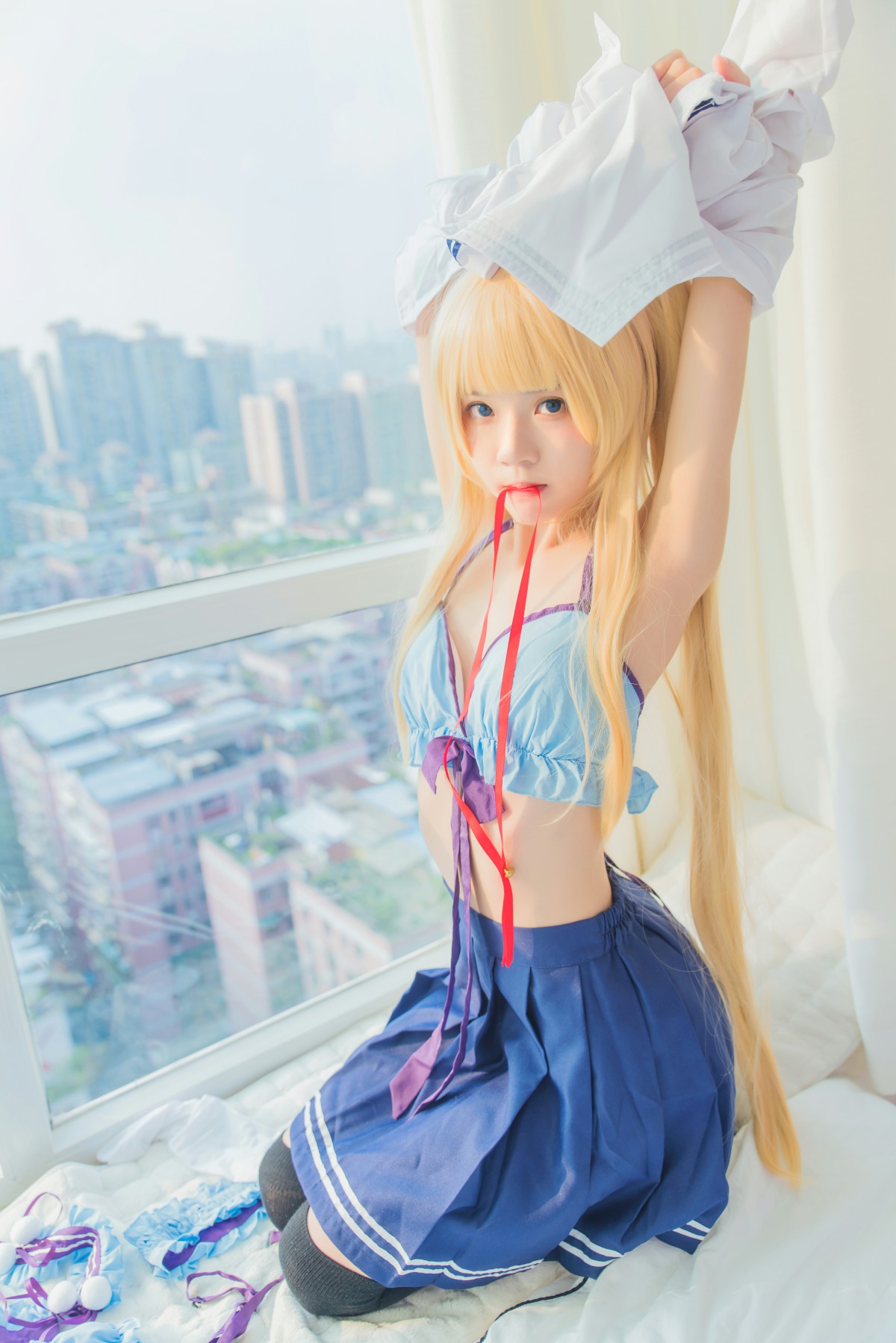 萝莉风COS 桜桃喵 – 英梨梨COS 02 – COSPLAY