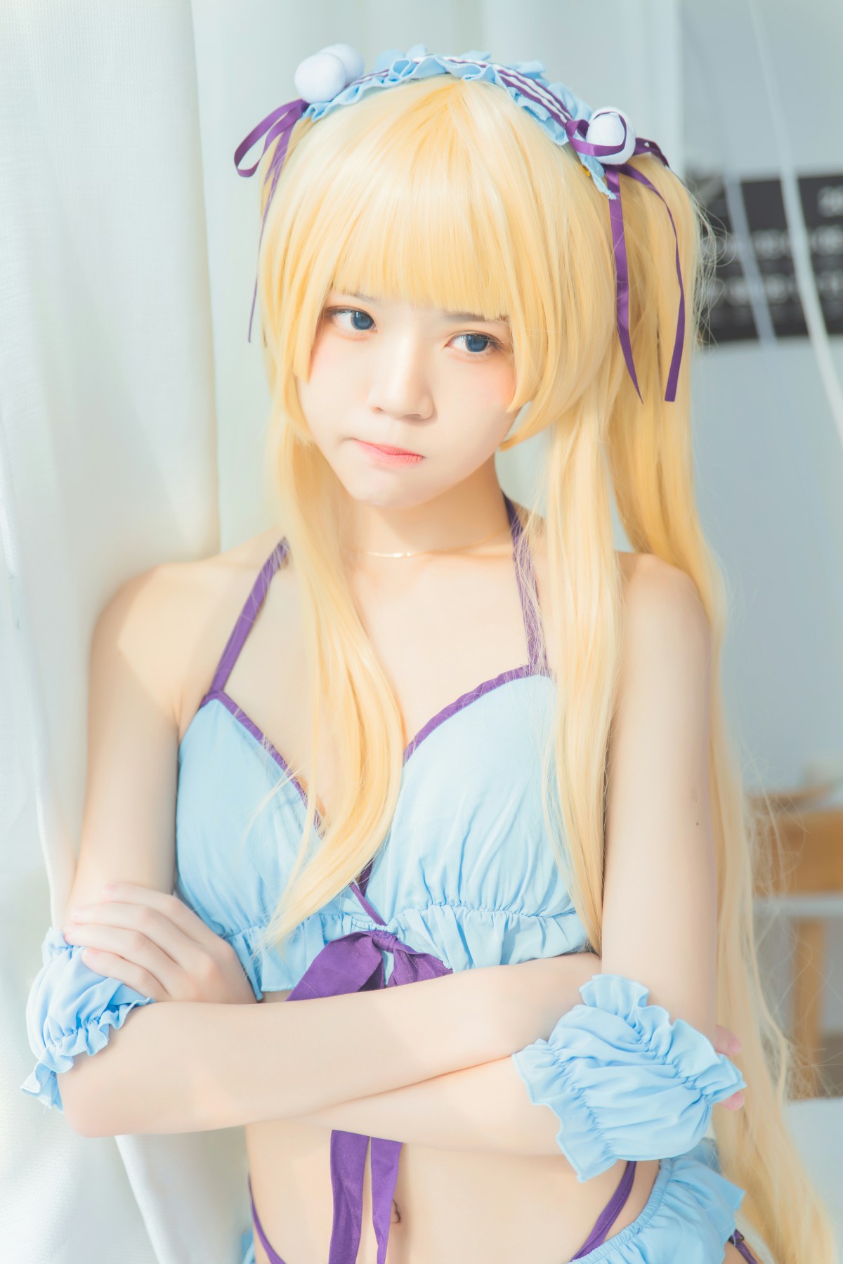 萝莉风COS 桜桃喵 – 英梨梨COS 01 – COSPLAY
