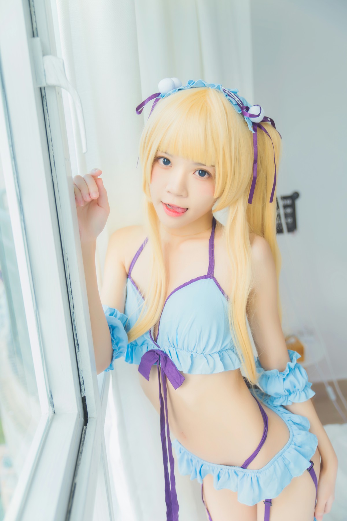 萝莉风COS 桜桃喵 – 英梨梨COS 01 – COSPLAY