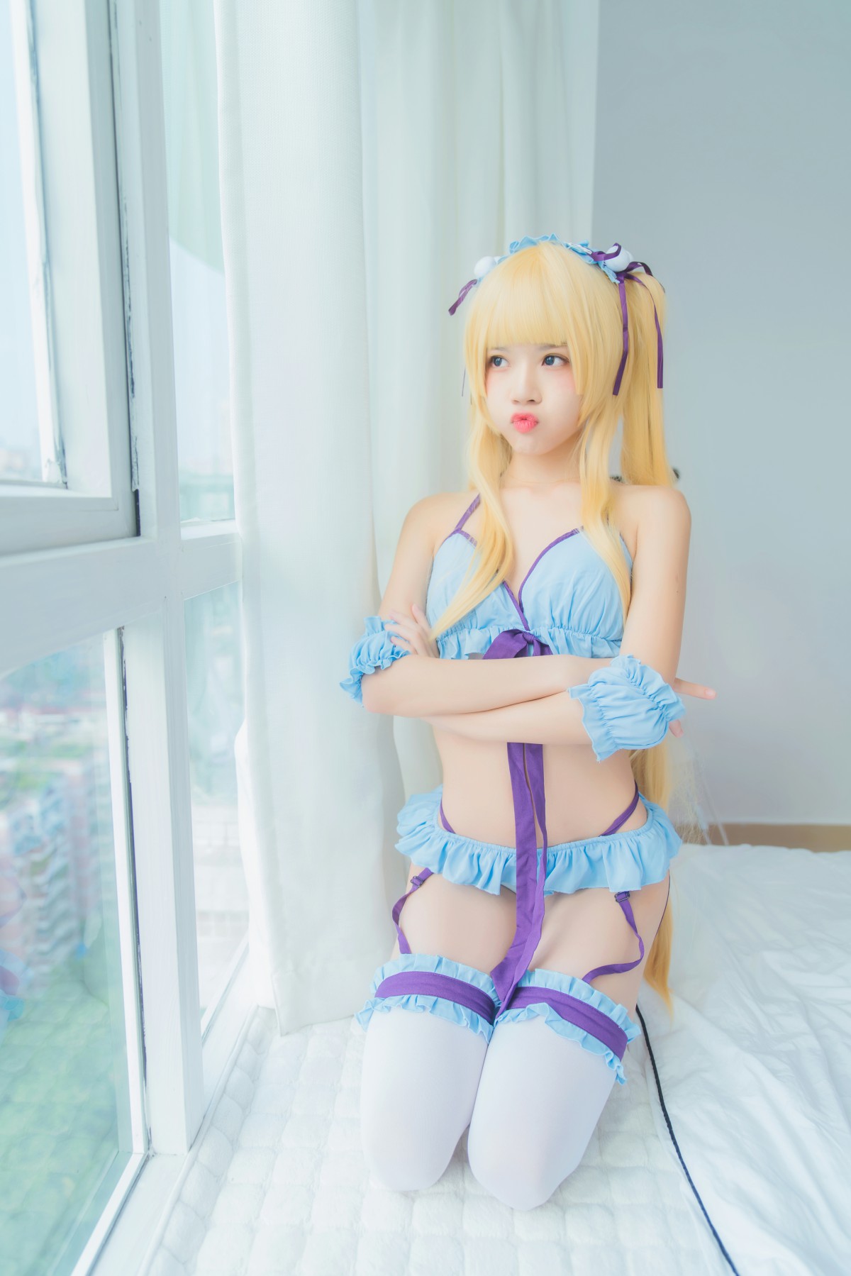 萝莉风COS 桜桃喵 – 英梨梨COS 01 – COSPLAY