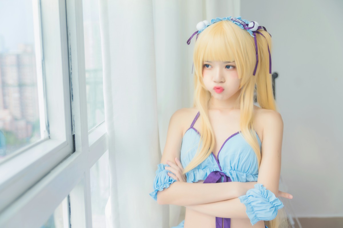 萝莉风COS 桜桃喵 – 英梨梨COS 01 – COSPLAY