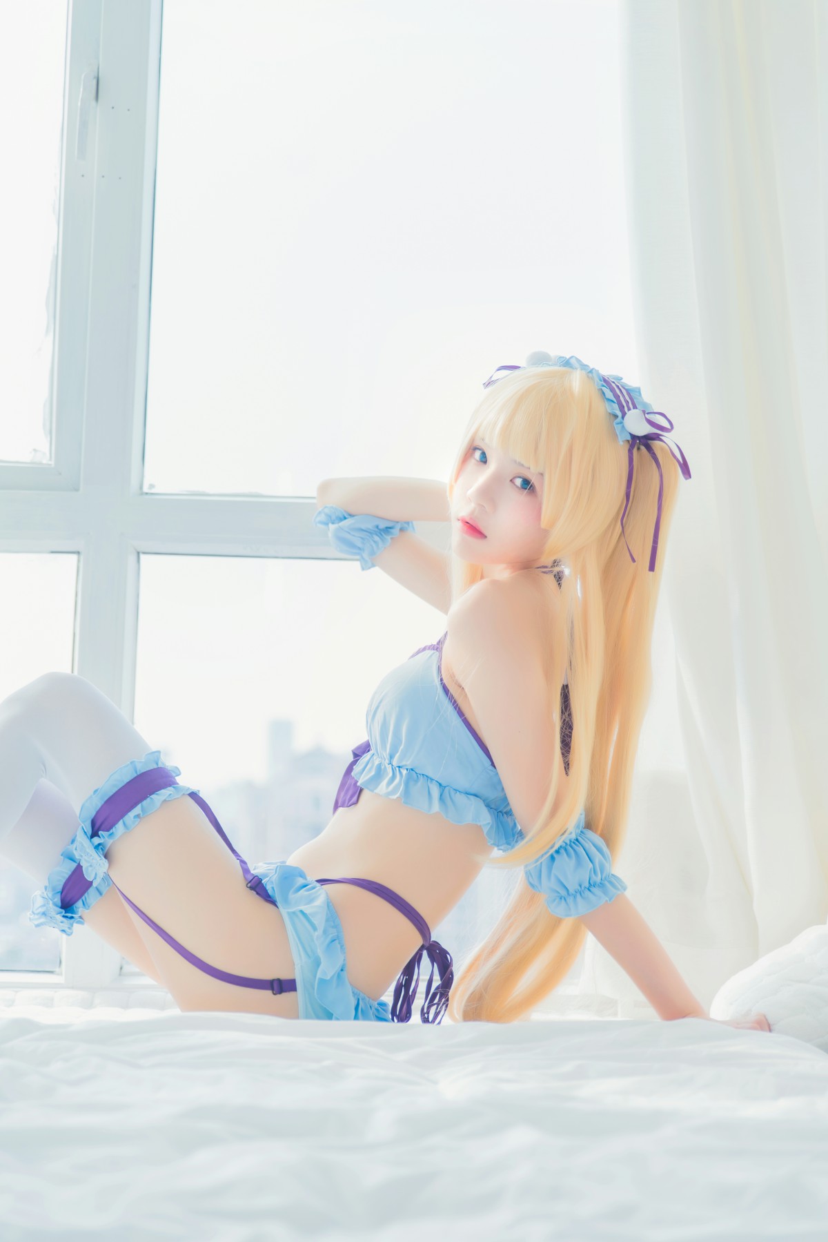 萝莉风COS 桜桃喵 – 英梨梨COS 01 – COSPLAY