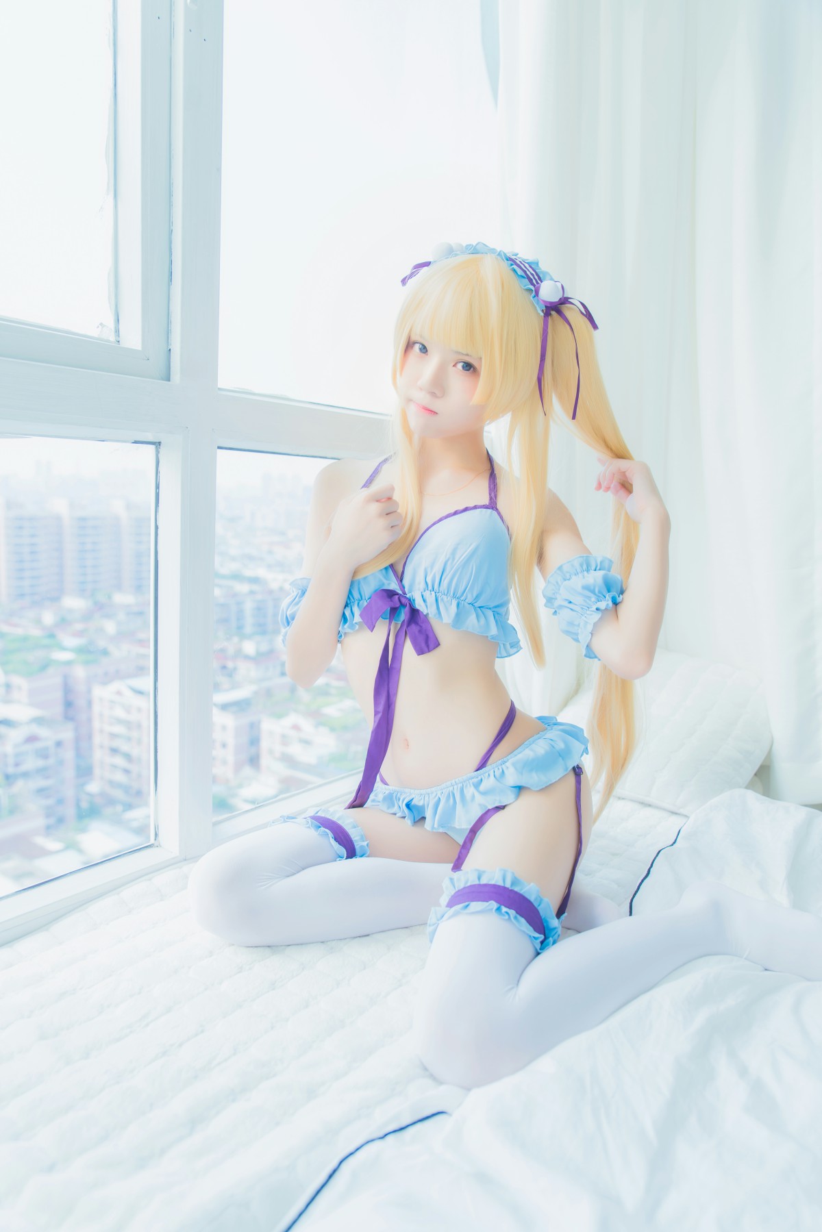 萝莉风COS 桜桃喵 – 英梨梨COS 01 – COSPLAY