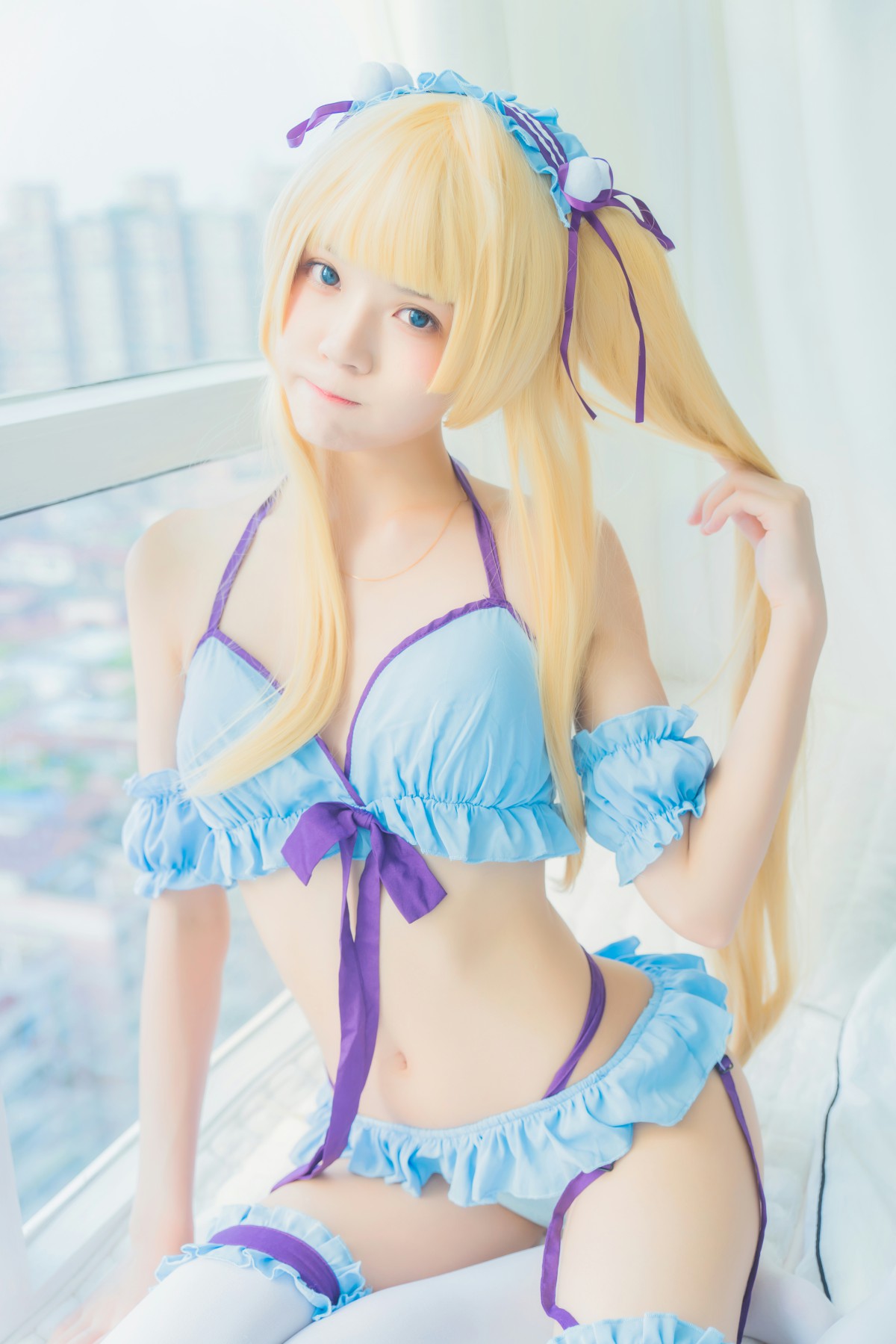 萝莉风COS 桜桃喵 – 英梨梨COS 01 – COSPLAY