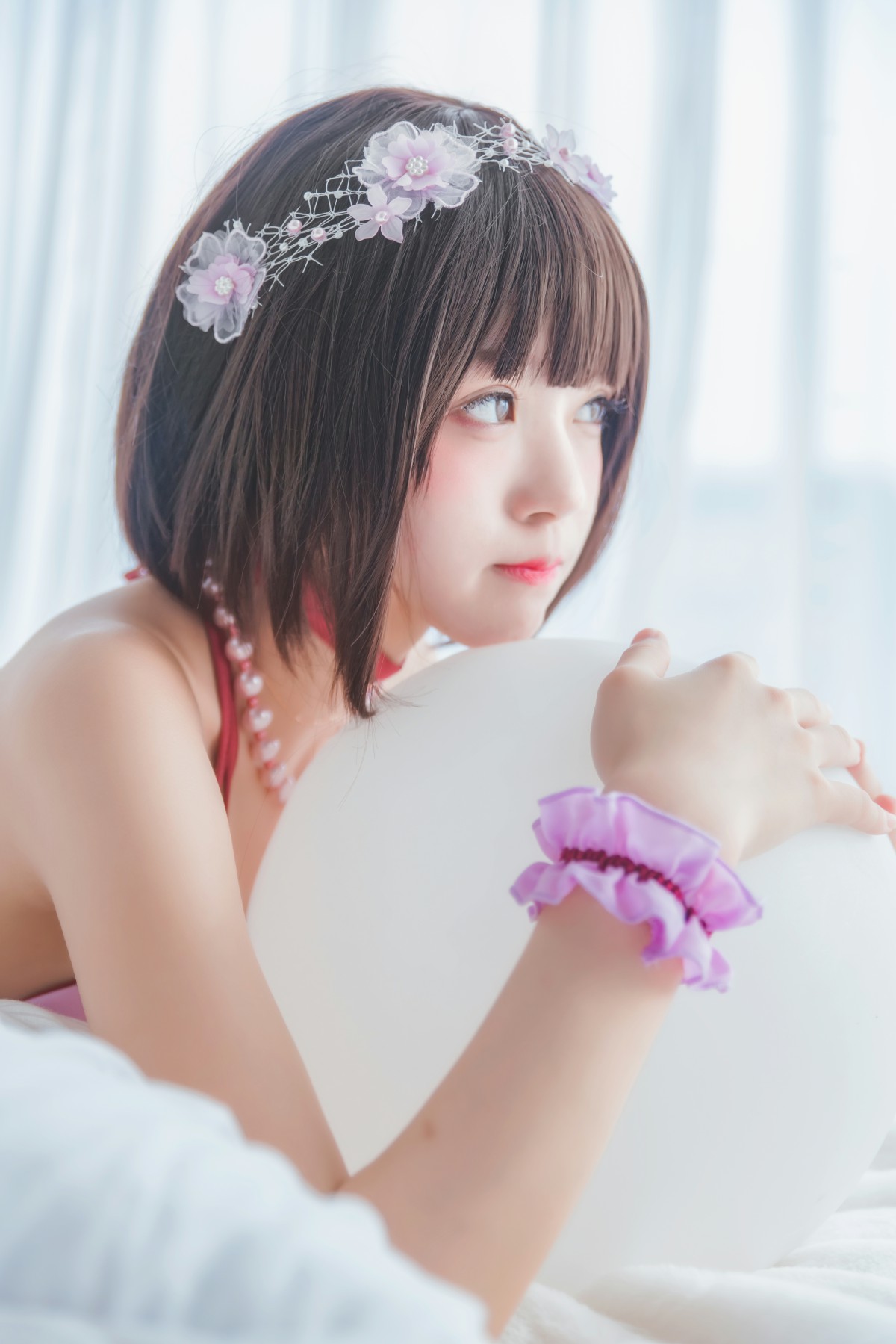 萝莉风COS 桜桃喵 – 加藤惠系列之小睡裙 – COSPLAY