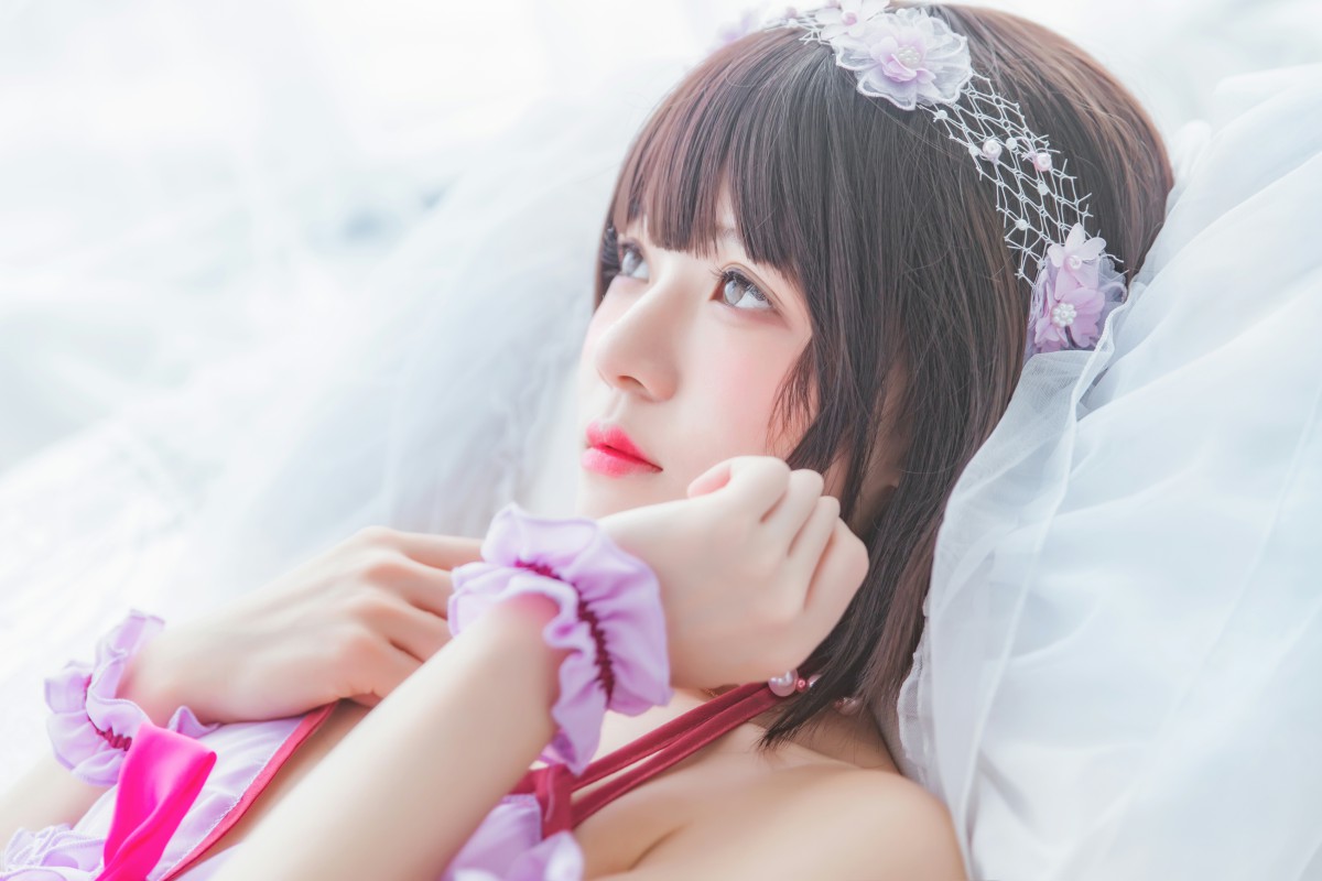 萝莉风COS 桜桃喵 – 加藤惠系列之小睡裙 – COSPLAY