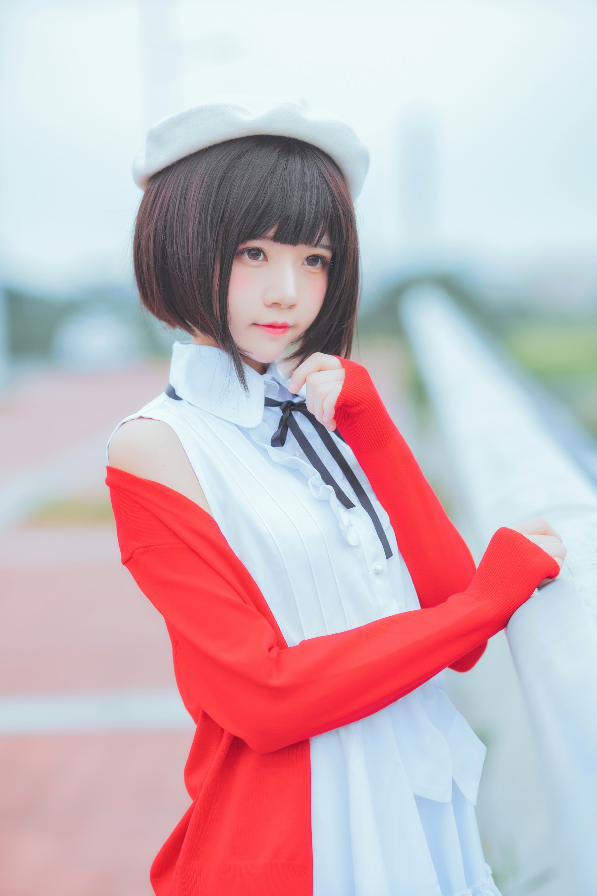 萝莉风COS 桜桃喵 – 加藤惠系列之常服 – COSPLAY
