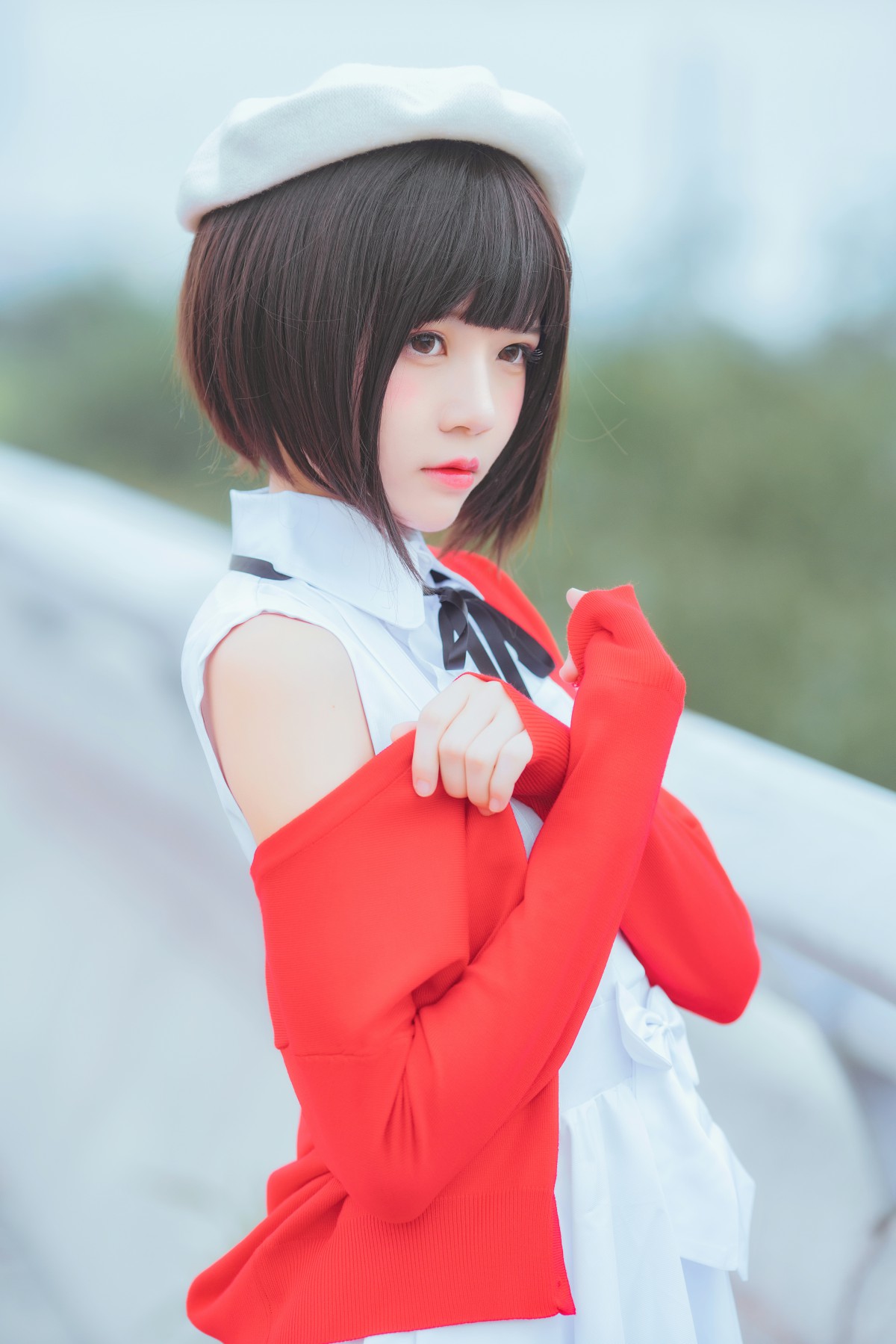 萝莉风COS 桜桃喵 – 加藤惠系列之常服 – COSPLAY