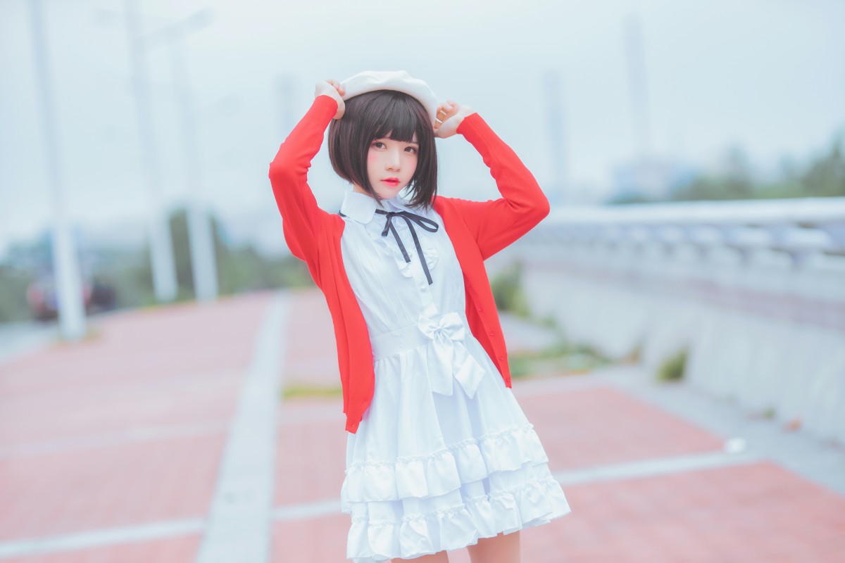 萝莉风COS 桜桃喵 – 加藤惠系列之常服 – COSPLAY