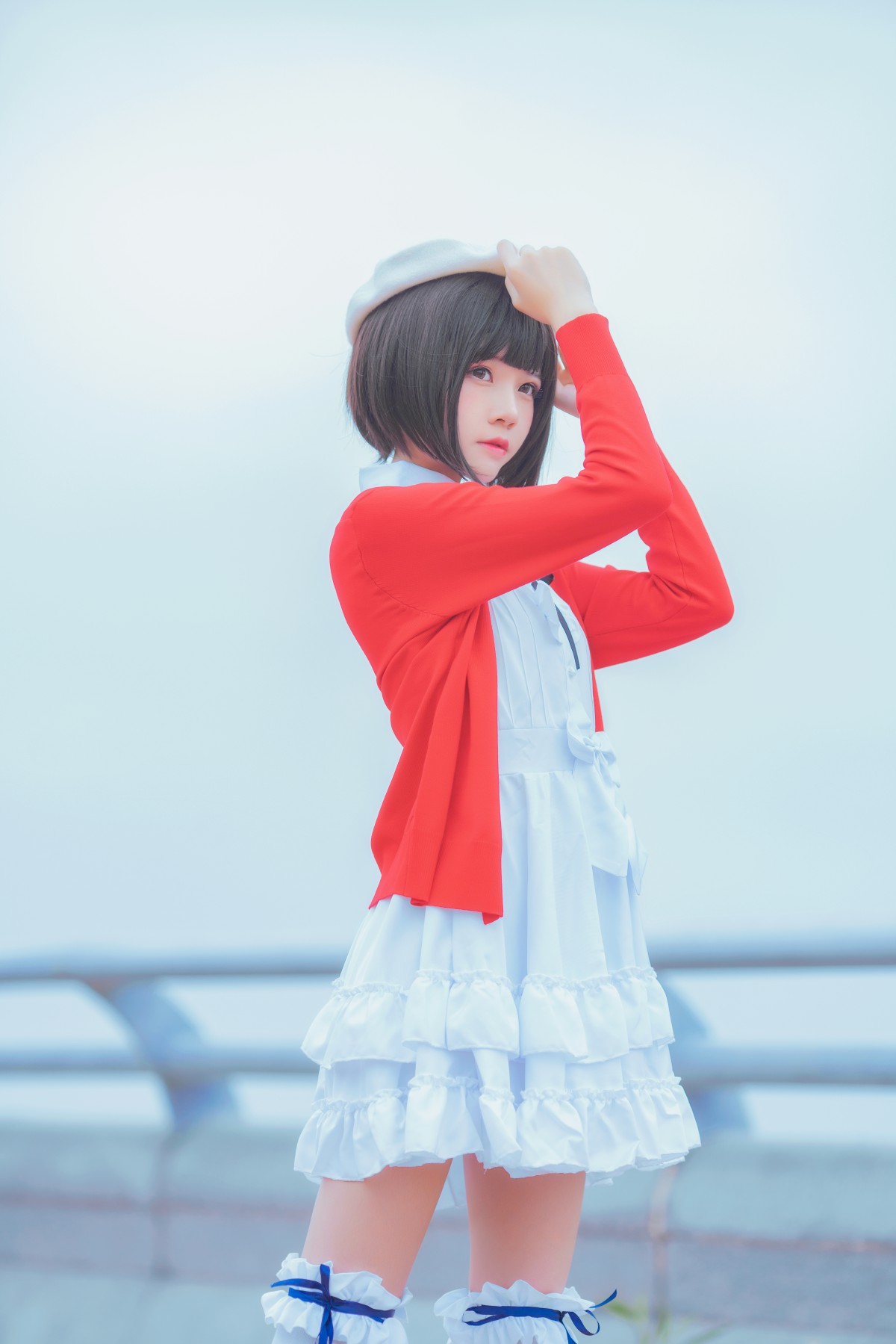 萝莉风COS 桜桃喵 – 加藤惠系列之常服 – COSPLAY