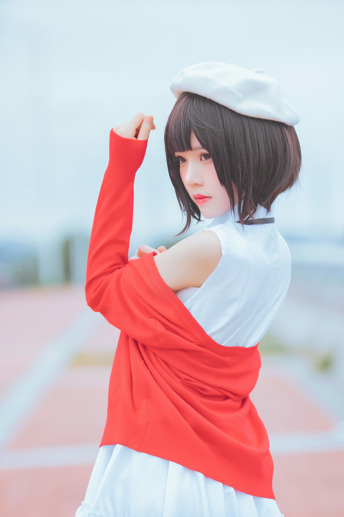 萝莉风COS 桜桃喵 – 加藤惠系列之常服 – COSPLAY