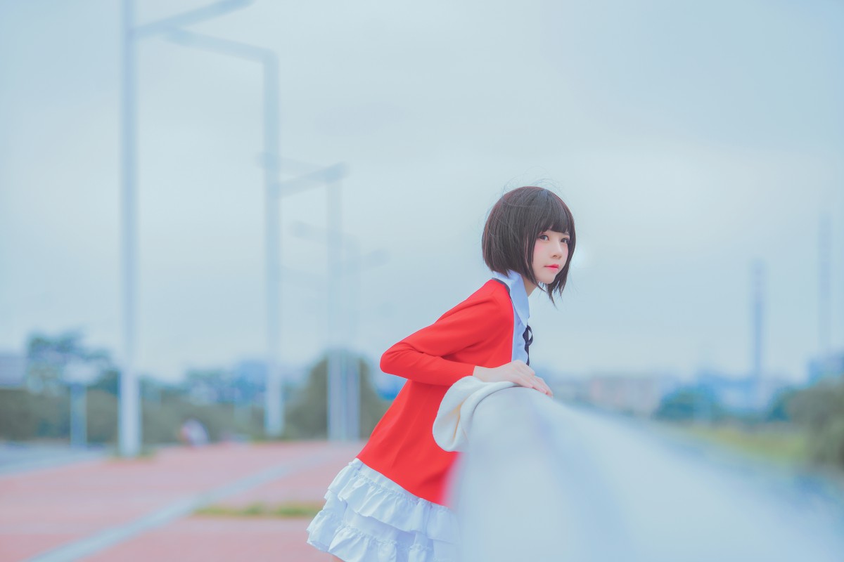 萝莉风COS 桜桃喵 – 加藤惠系列之常服 – COSPLAY
