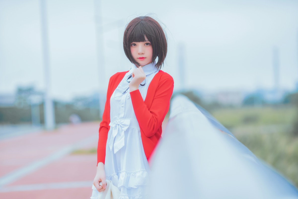 萝莉风COS 桜桃喵 – 加藤惠系列之常服 – COSPLAY