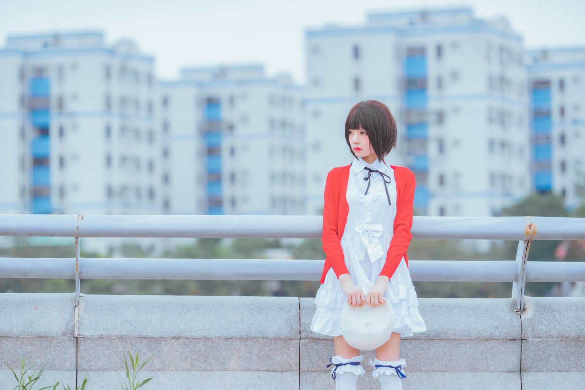 萝莉风COS 桜桃喵 – 加藤惠系列之常服 – COSPLAY