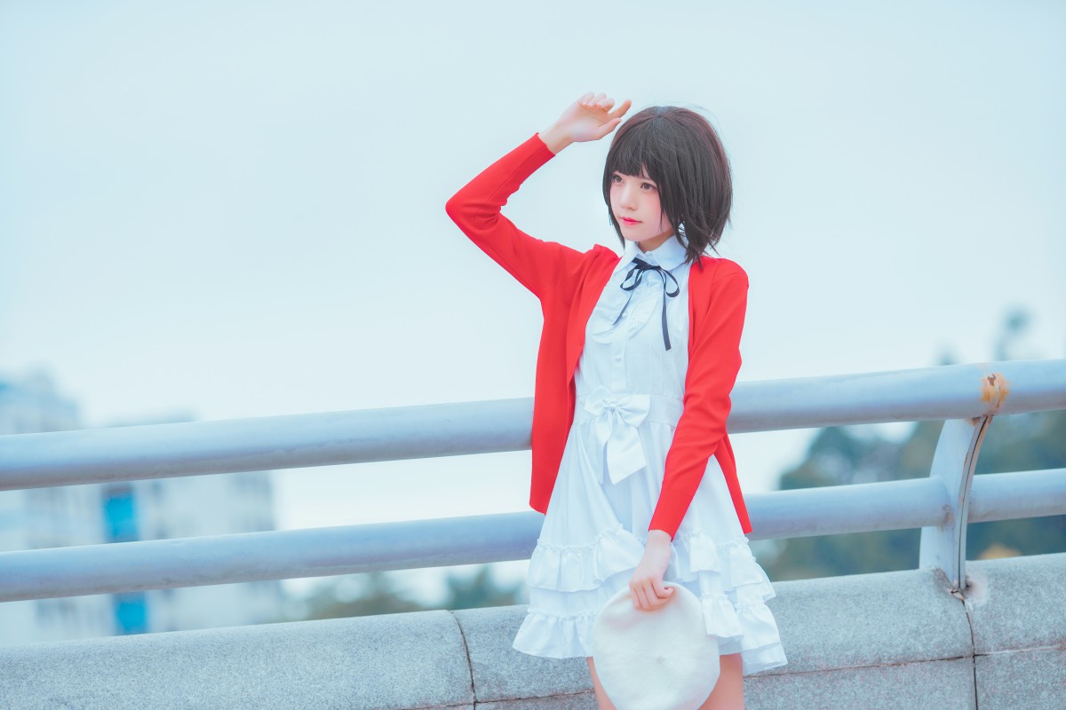 萝莉风COS 桜桃喵 – 加藤惠系列之常服 – COSPLAY