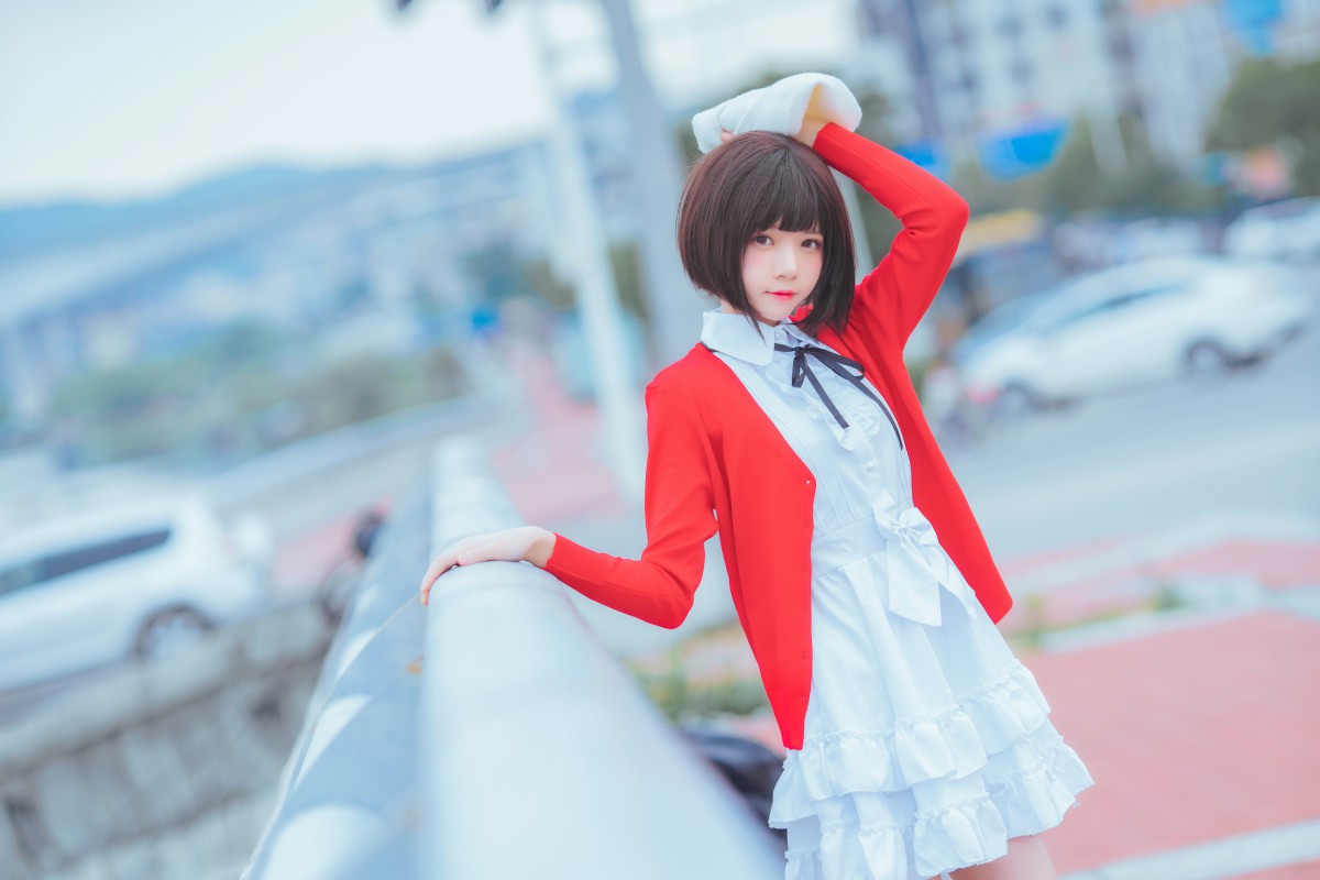 萝莉风COS 桜桃喵 – 加藤惠系列之常服 – COSPLAY
