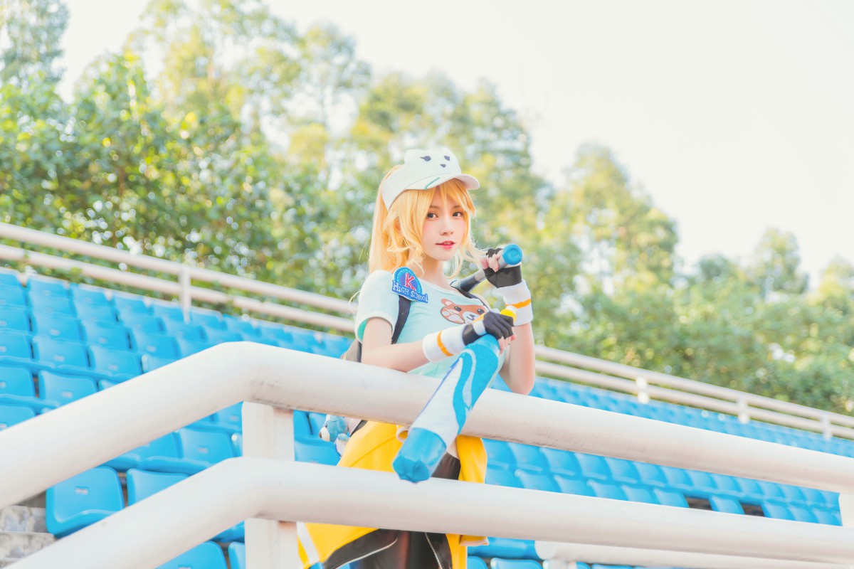 萝莉风COS 桜桃喵 – 花木兰青春决赛季 – COSPLAY