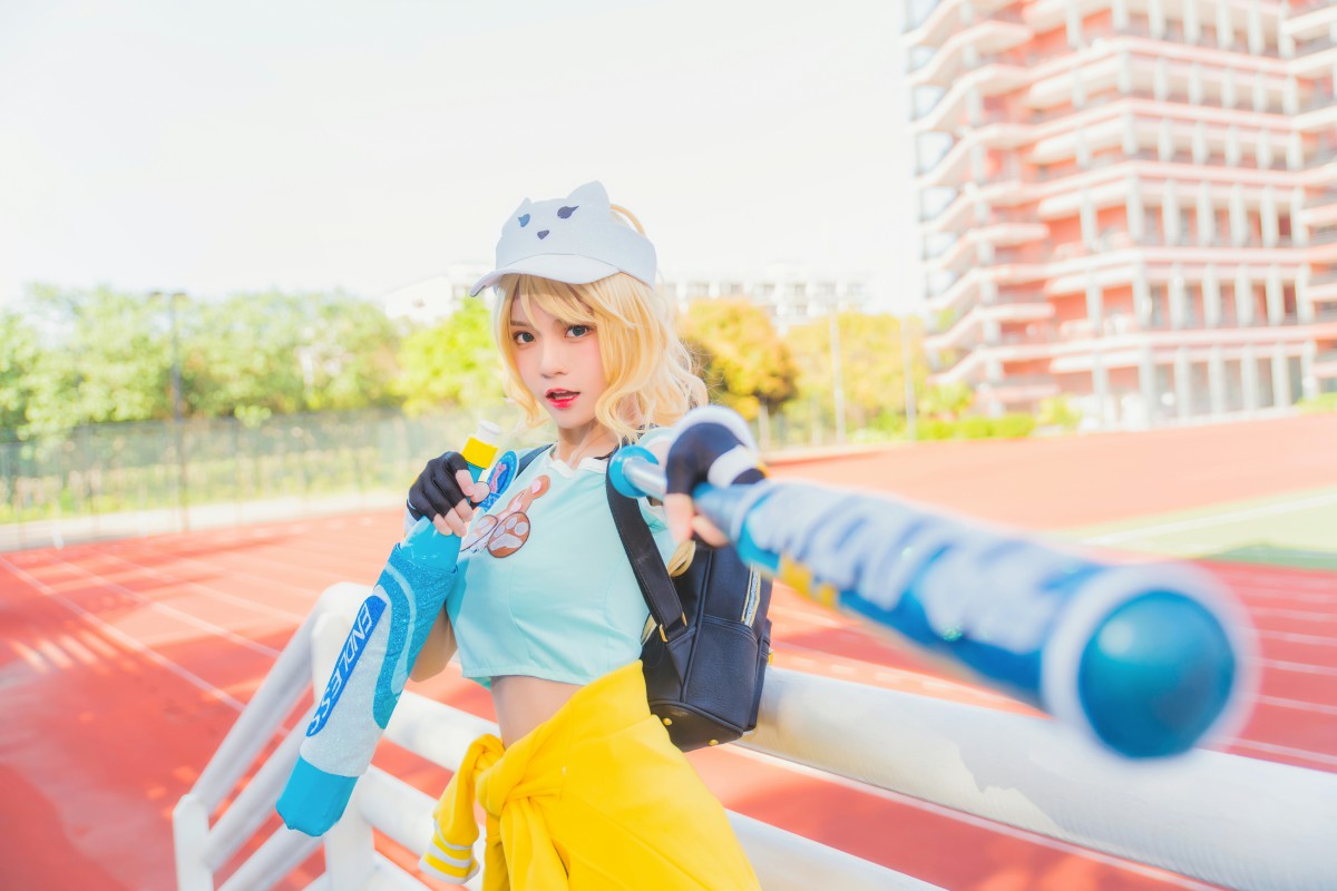 萝莉风COS 桜桃喵 – 花木兰青春决赛季 – COSPLAY