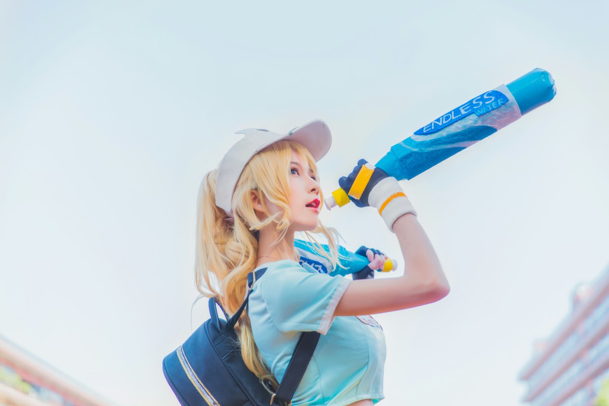 萝莉风COS 桜桃喵 – 花木兰青春决赛季 – COSPLAY