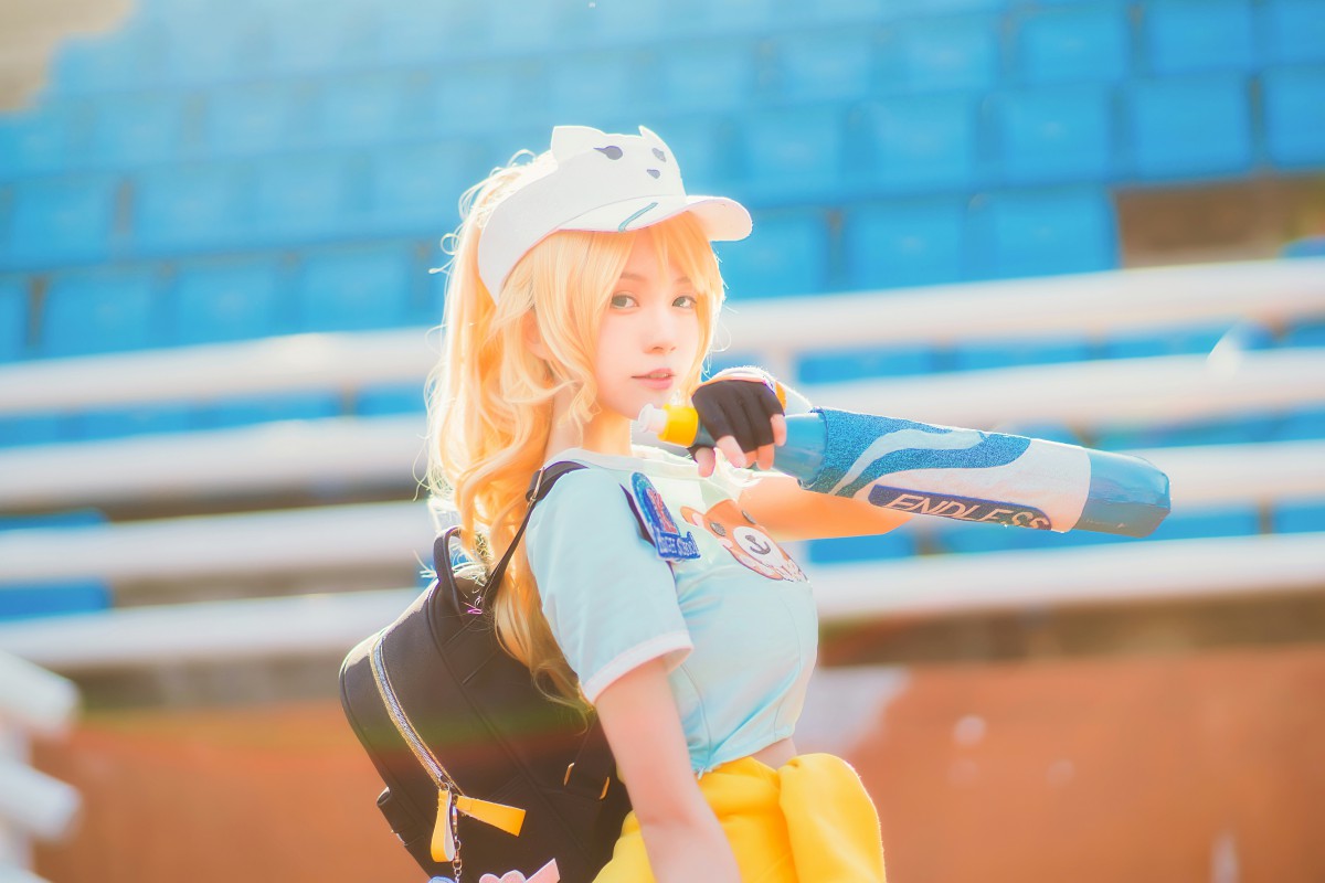 萝莉风COS 桜桃喵 – 花木兰青春决赛季 – COSPLAY