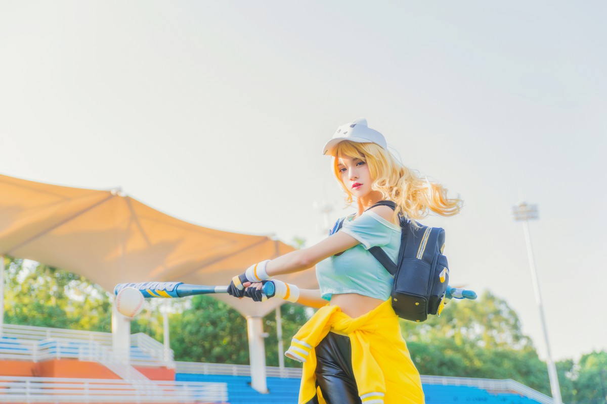 萝莉风COS 桜桃喵 – 花木兰青春决赛季 – COSPLAY