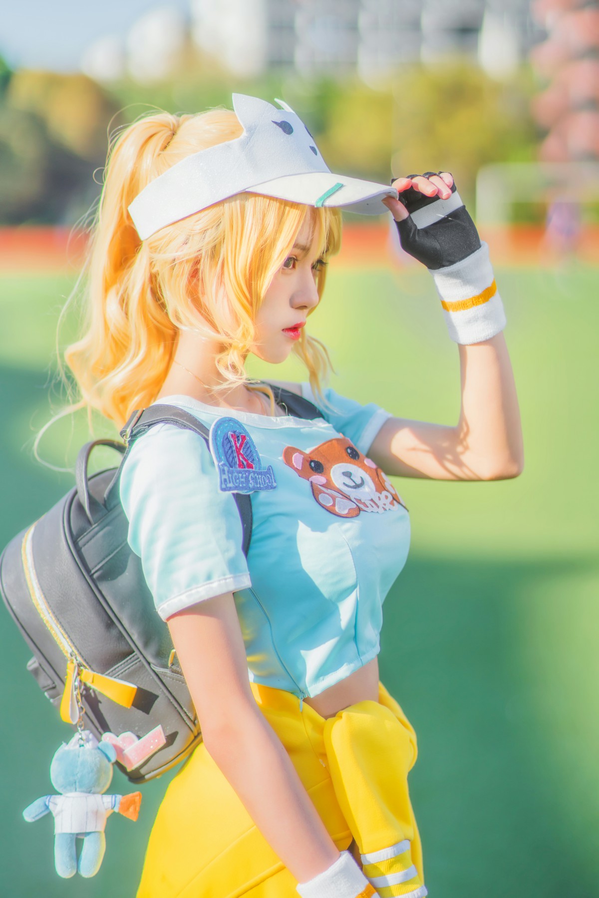 萝莉风COS 桜桃喵 – 花木兰青春决赛季 – COSPLAY
